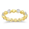 Beads Diamonds Ring For Women Jewelry