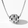 Beehive Enamel Necklace For Women Jewelry